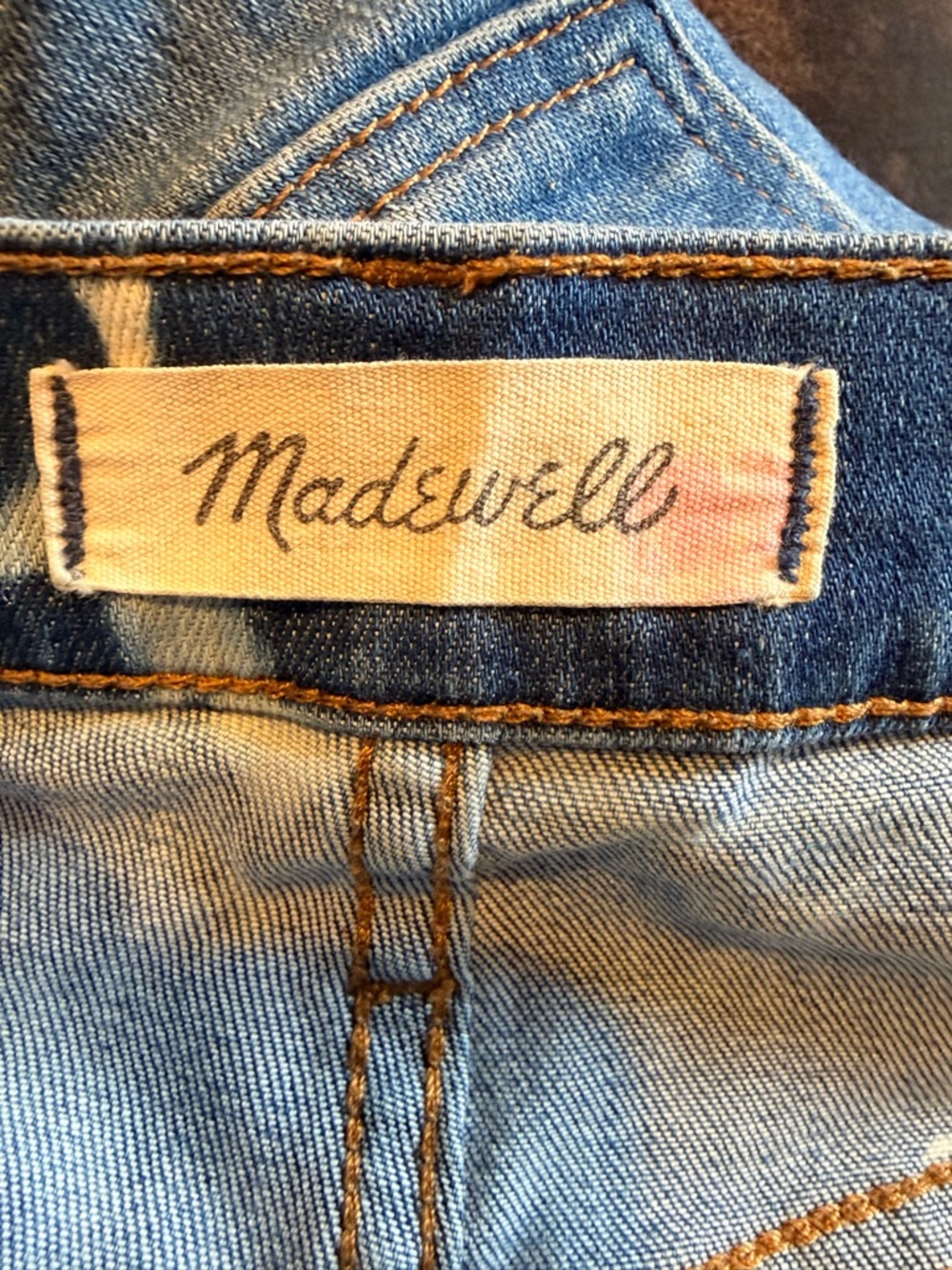 EUC! Madewell Cali Demi-Boot Blue Distressed Tie-Dye with Pink Accents - Picture 4 of 6
